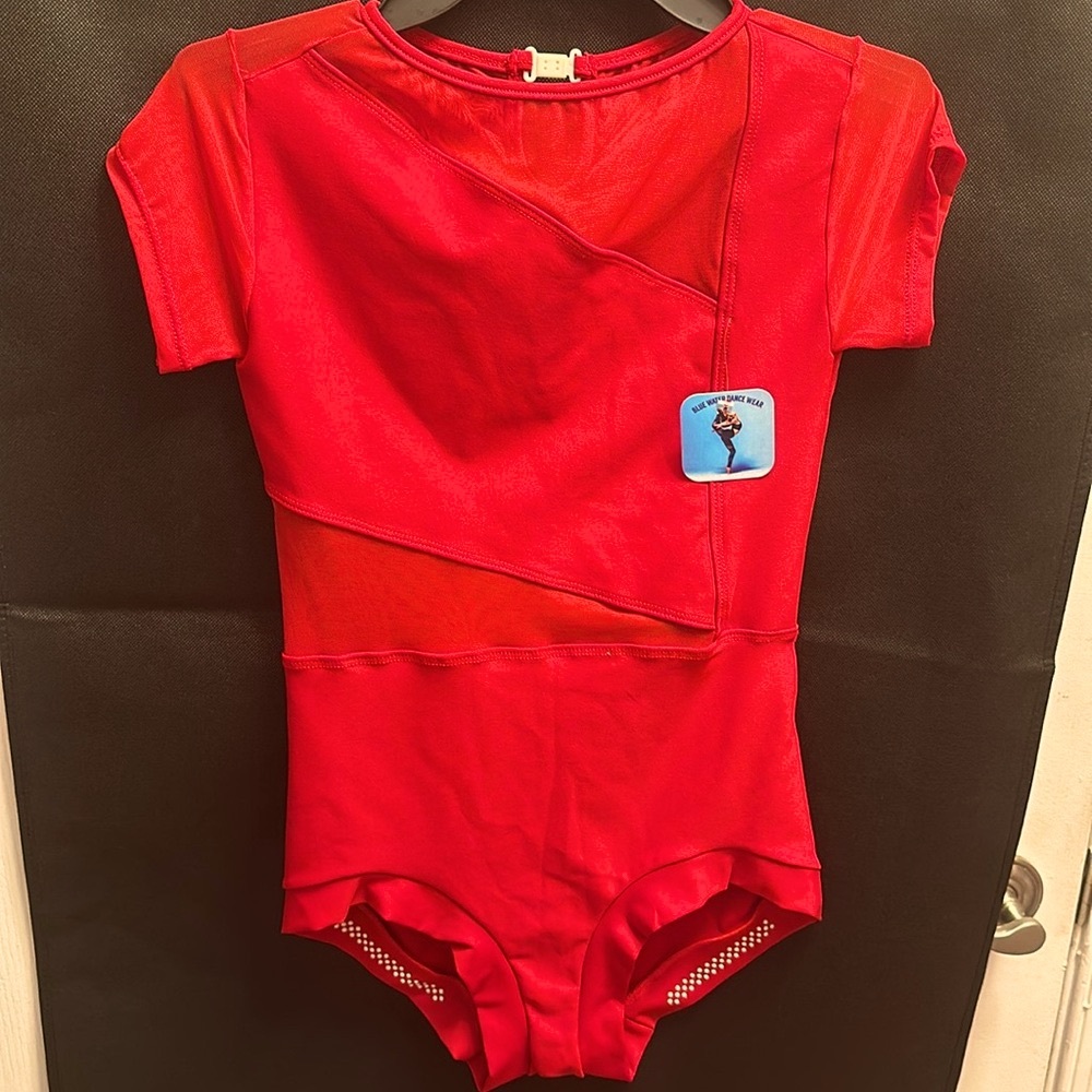 NEW Blue Water Dancewear ‘Tilt’ in red AXS. unworn perfect condition. Smokefree